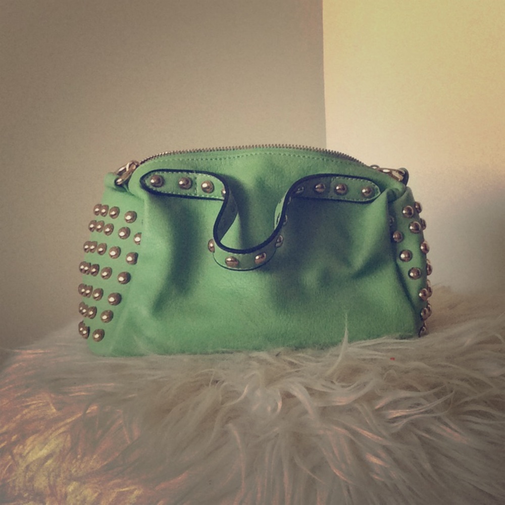 Green purse